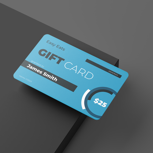 Universal Gift Card (for many merchants) Design by Emily Grace Graphic Design