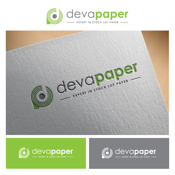 Design by QSOENDA titled "simple logo for  deva paper"