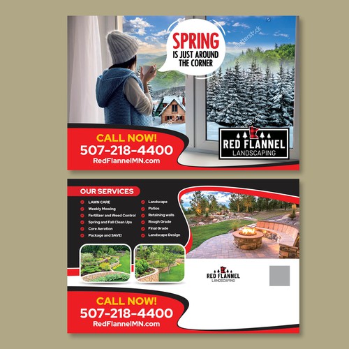 NEW POSTCARD FOR SPRING Design von Dzhafir