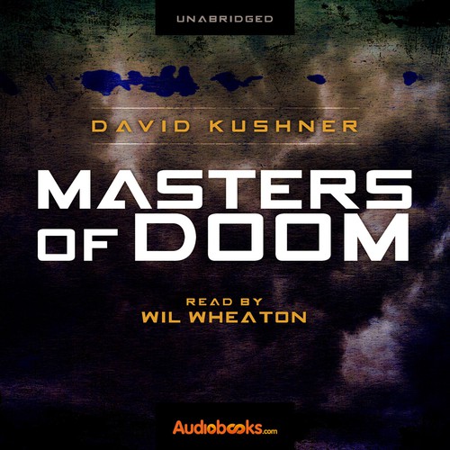 Design the "Masters of Doom" book cover for Audiobooks.com Design by heatherita