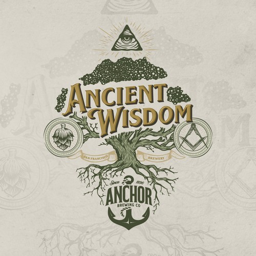 Fun project for America's oldest craft brewery, Anchor Brewing Co.! Design by MilosWorkshop