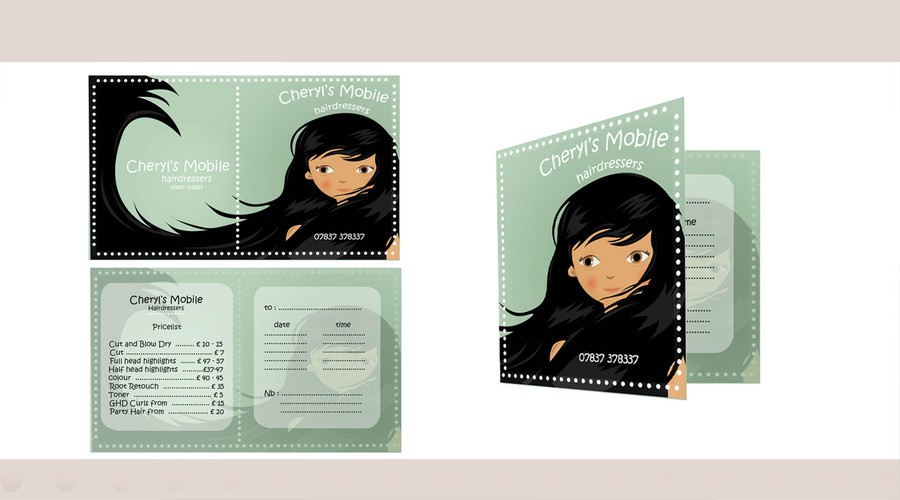 Help Cheryl S Mobile Hairdressers With A New Stationery