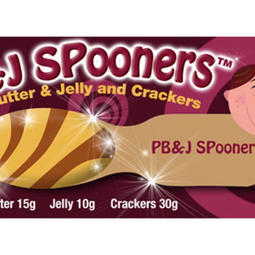 Product Packaging for PB&J SPOONERS™ Design by Ghenga123