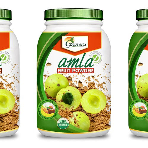 Amla Fruit Powder Label Design by bcra