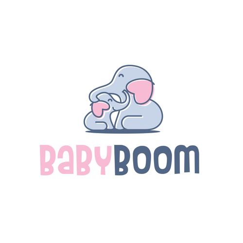 Baby Brand Logo Design by Monkey_Zen