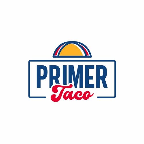 Taco Drive Thru Logo Diseño de Vic People Studio