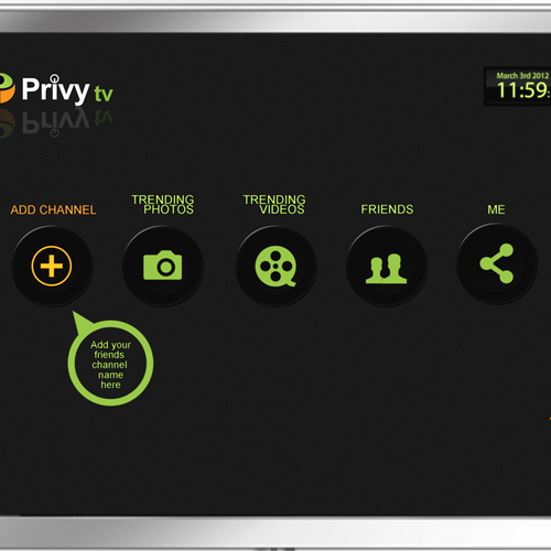 Privy TV Personal Channel Ontwerp door activii