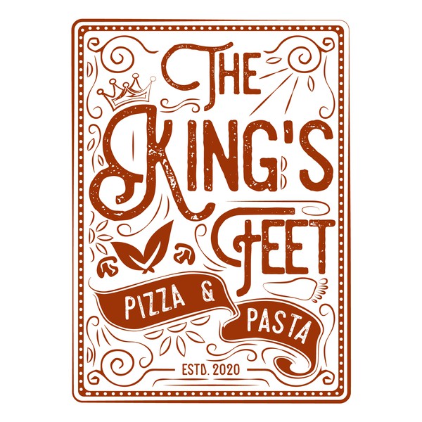 Design by garincha titled "Vegan Italian Restaurant"