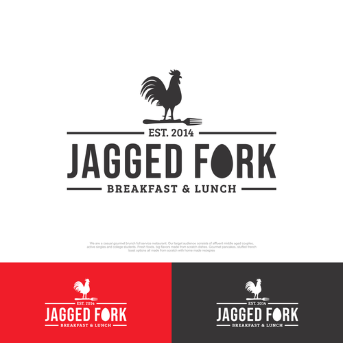 The Jagged Fork Design by crapit