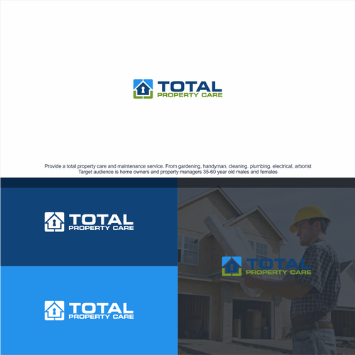 High Profile Expanding Property Maintenance Company Rebrand Logo