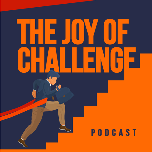 Joy of Challenge Podcast Cover Design by Bennah