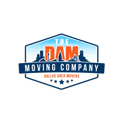 Muhiuddin99さんのDesign a fun, high-quality logo for The DAM Moving Companyデザイン