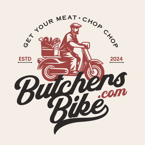 Logo - Butchers Bike Design by DEVILPEN