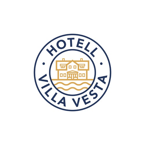 Hotell Logo in Classic Style, for a Small Hotell in a Small Town. (See references) Design by Behind the Amusement Park