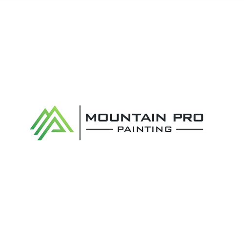 High-end, tech-focused Colorado painting company brand package Design by adam.h™