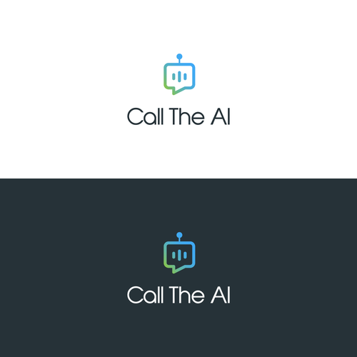 AI Communication Logo Design by ndra.