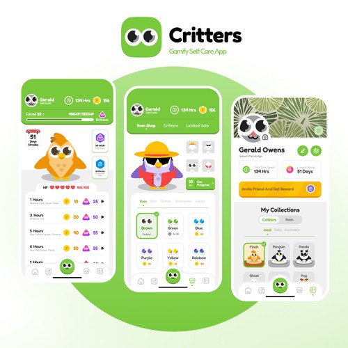 Use our wireframes to create anti doomscrolling app! - GUARANTEED Design by ImRendra