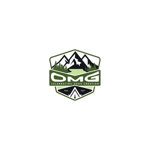 コンペ「OMG Outdoor Ministry Group」のデザイン by Color Dotさん 