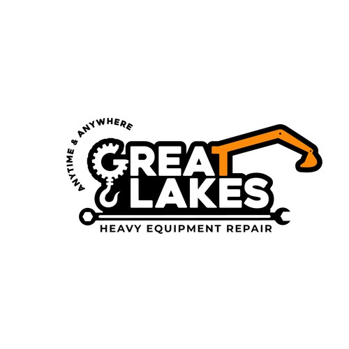 Creative design for heavy equipment repair in the state of Michigan Design by pixel_dezigns