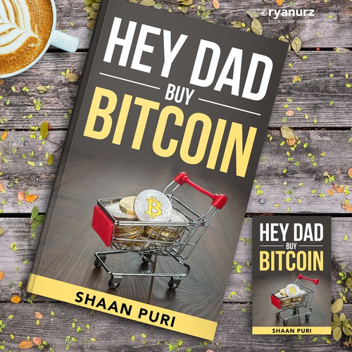 Bitcoin Book Cover Contest! Design by ryanurz