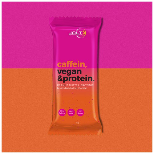 Design a modern, catchy package for a healthy premium energy bar Design by Shisiouk