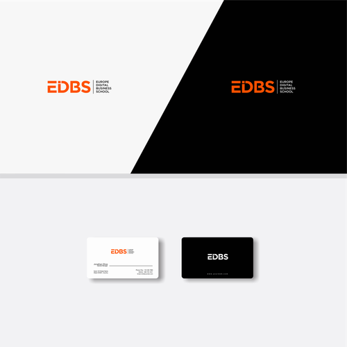 "EDBS BUSINESS SCHOOL BUSCA TALENTO PARA EL DISEÑO DE SU IDENTIDAD VISUAL CORPORATIVA" winning Logo & brand identity pack by Swegear™