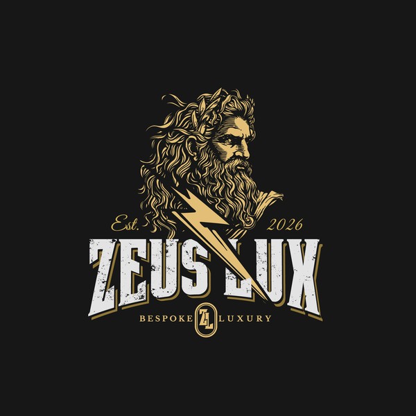 ZEUS LUX Logo design