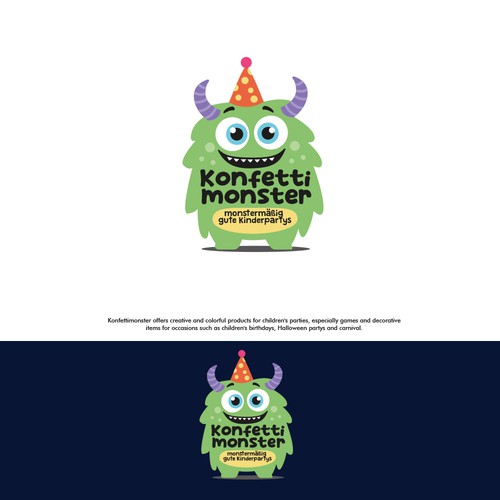we need a fun logo for a kids party company Design by AdryQ