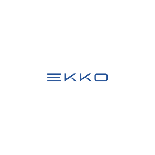 SIMPLE LOGO - ekko Letters then dm after Design by Sybertrons