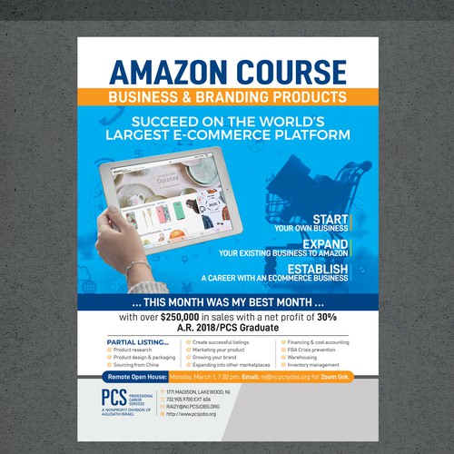 Amazon Business and Branding Course Design por inventivao