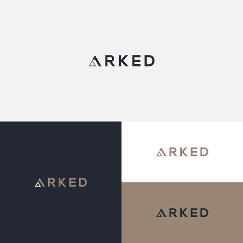 Logo and brand design for Arked Oy Design by plyland