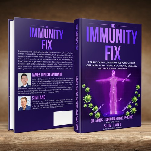 Health Immune System Book Design by studio02