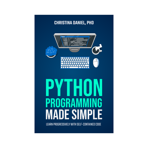 eBook Cover Design for "Python Programming Made Simple" Design by Agel Studio