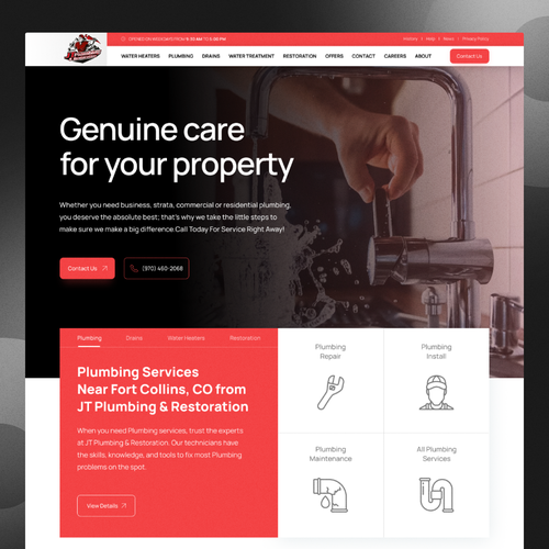 BUSINESS VISION & CORE VALUES - TWO PAGE CONTEST Design by RFNco