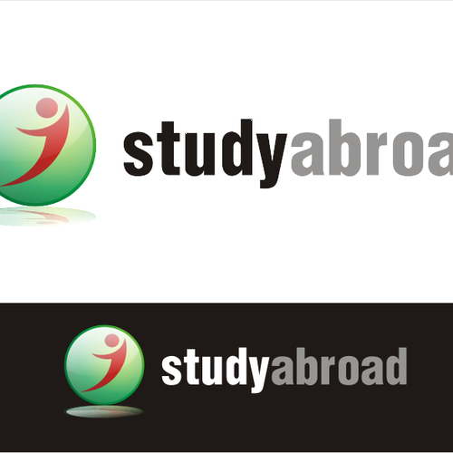 Attractive Study Abroad Logo Réalisé par kirans