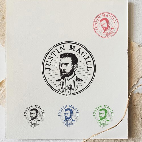 J. Magill Stamp Design by pswizzard