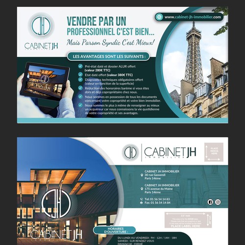 Postcard, flyer or print contest entry by .D.A.