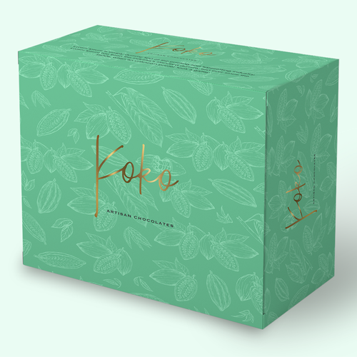 Design a folding chocolate box Design by SONUPARMAR