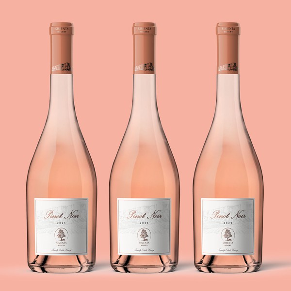 Design by winelabelgoddess titled "Pinot Noir Rose "