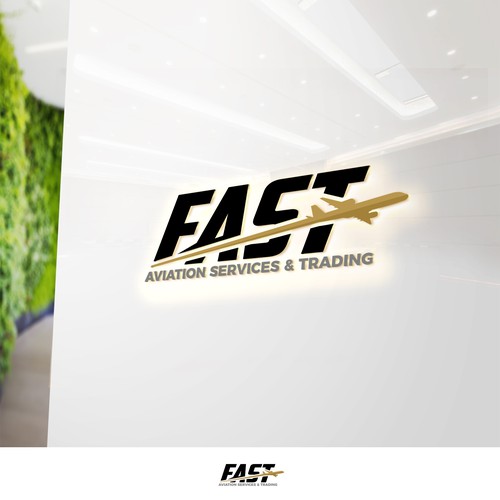 FAST Aviation Services & Trading - LOGO Refresh! Design by Basstome