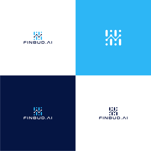 Design a Modern, Trustworthy Logo for FinBud.ai—An AI-driven Investment Tool for Stocks, Crypto & FX Design by SuperBlast99