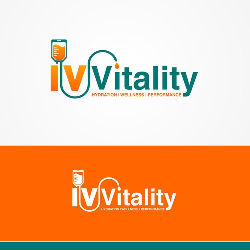 IV Vitality (mobile IV hydration drip bar)  Design by Nahlino