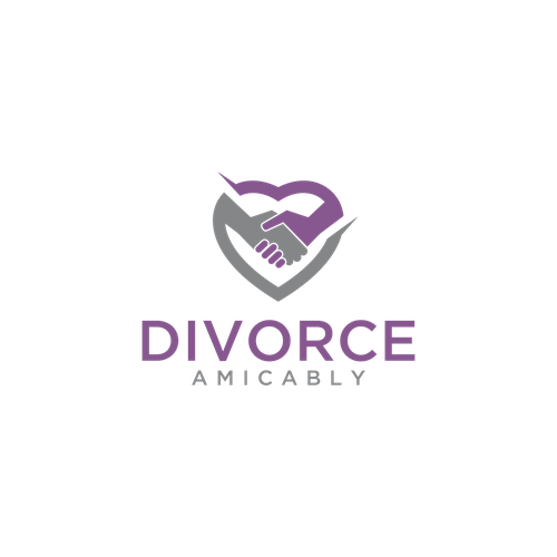 Logo for a new, healthy way for reasonable people to divorce Design by virsa ♥