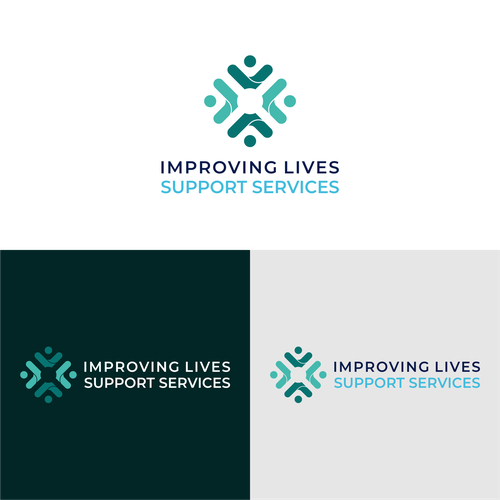 I want a logo that signifies inclusivity, improvement, and community help Design by nisae