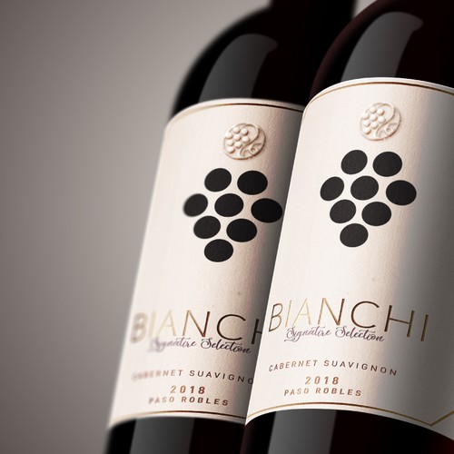 Bianchi Wine Label Design by JTΔ® 99