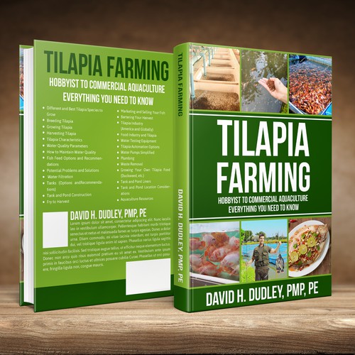 Tilapia Farming - Book Cover Design by studio02