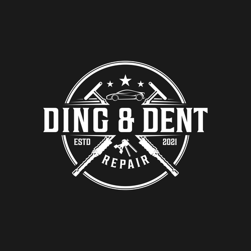 Best Ding & Dent Repair Logo Ever!! Design by Hysteria!