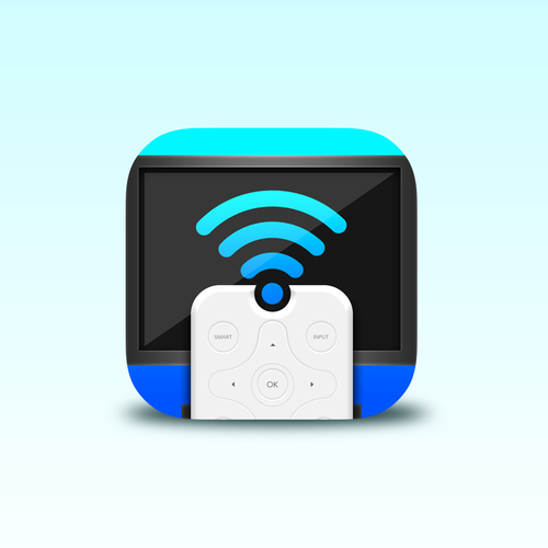 Remote control icon for iOS app Icon or button contest
