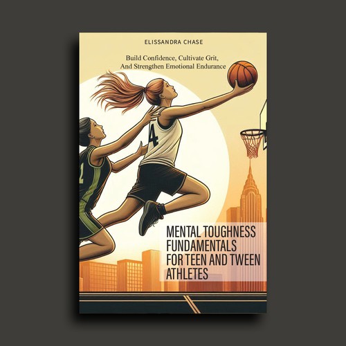 BASKETBALL! I need an attention-grabbing cover package for a sports themed non-fiction book Design by Creative Junejo