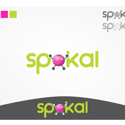 New Logo for Spokal - Hubspot for the little guy! Design by marius.banica